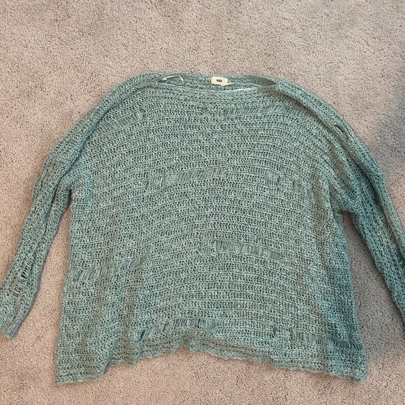 Oversized Mint Sweater - Picture 1 of 1